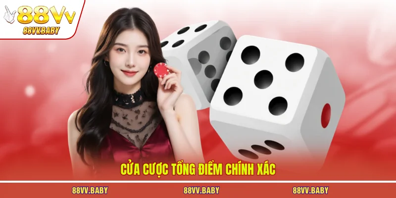 Cửa cược tổng điểm chính xác