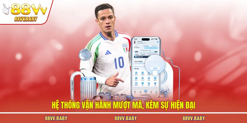 Hệ thống vận hành mượt mà, kèm sự hiện đại