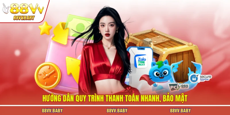 Hướng dẫn quy trình thanh toán nhanh, bảo mật