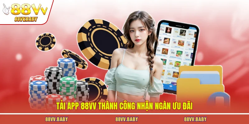 Tải app 88VV thành công nhận ngàn ưu đãi
